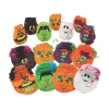 7 1/4" X 8 1/2" Bulk 720 Pc. Grinning Halloween Plastic Drawstring Bags