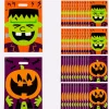12 1/2" X 17" Bulk 50 Pc. Halloween Character Plastic Trick-Or-Treat Goody Bags