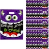 12 1/2" X 17" Bulk 50 Pc. Religious Monster Eye Love Jesus & Candy Plastic Goody Bags