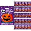 12 1/2" X 17" Bulk 50 Pc. Religious Trunk-Or-Treat Plastic Goody Bags