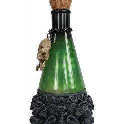 12" Green Potion Bottle Decoration
