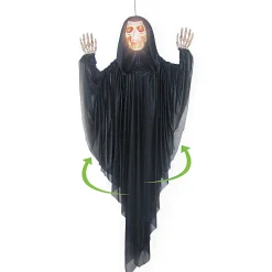 60" Hanging Spinning Reaper Halloween Decoration