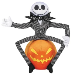 21" Nightmare Before Christmas Jack Skellington Plush Halloween Door Greeter Halloween Decoration