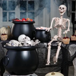 3' Posable Skeleton Halloween Decoration