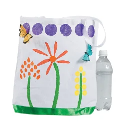 12" X 13 1/4" Bulk 48 Pc. Diy Large White Canvas Tote Bags