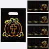 7" X 9 1/2" Bulk 50 Pc. Neon Christian Pumpkin Goody Bags