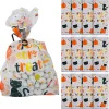 5" X 11 1/2" Trick-Or-Treat Character Cellophane Bags - 12 Pc.
