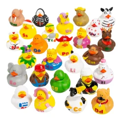Abcs Rubber Ducks - 26 Pc.