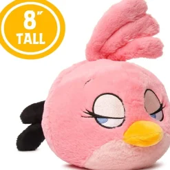 Angry Birds Stella Pink Girly Bird Plush 8