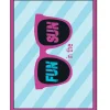 Beach Towel - Fun In The Sun, Blue