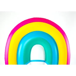 Bigmouth Rainbow Saddle Seat Pool Float