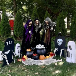 Black Lanterns & Crows Decorating Kit - 4 Pc.