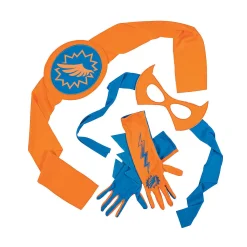 Blue & Orange Superhero Accessories - 4 Pc.