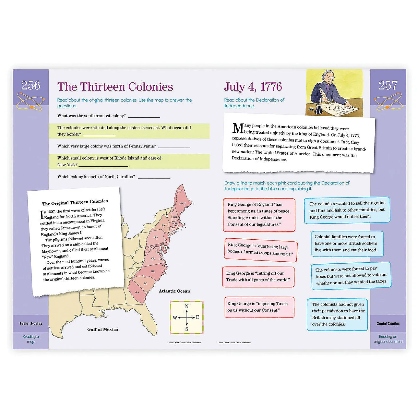 Brain Quest Workbook: Grade 4