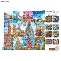 Brain Tree-Colorful Wonders 1000 Piece Puzzle For Adults 27.5