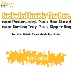 Brain Tree-Colorful Wonders 1000 Piece Puzzle For Adults 27.5