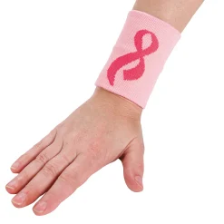 Breast Cancer Awareness Wristbands - 12 Pc.