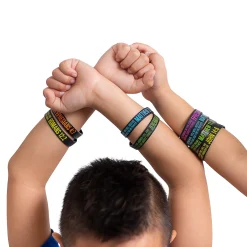 Bulk 100 Pc. Bible Verse Rubber Bracelets