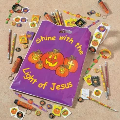 Bulk 48 Pc. Christian Pumpkin Mini Spiral Notepads