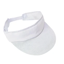 Bulk 48 Pc. Diy White Cotton Visors