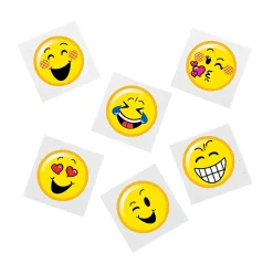 Bulk 72 Pc. Emoji Temporary Tattoo Assortment
