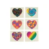 Bulk 72 Pc. Funky Heart Temporary Tattoos - 72 Pc.