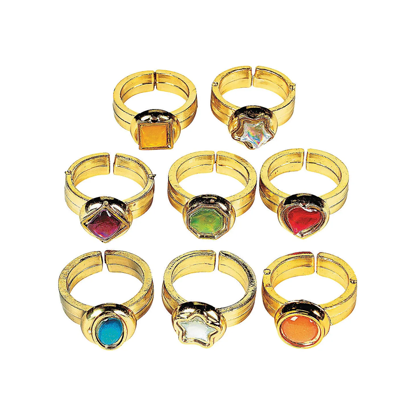 Bulk 144 Pc. Gem Rings