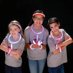 Bulk 75 Pc. Glow Patriotic Assortment