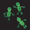 Bulk 48 Pc. Glow-In-The-Dark Mini Sticky Tumbling Skeletons