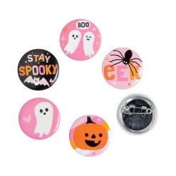 Bulk 48 Pc. Halloween Glow-In-The-Dark Mini Buttons