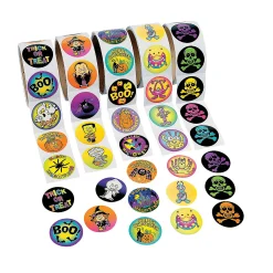 Bulk 500 Pc. Halloween Roll Sticker Assortment