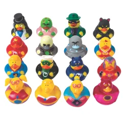 Bulk 48 Pc. Heroes & Villains Rubber Ducks Assortment