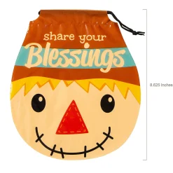 Bulk 72 Pc. Medium Religious Scarecrow Drawstring Goody Bags