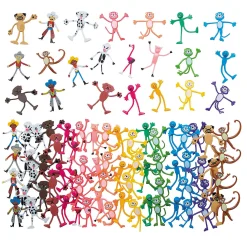 Bulk 100 Pc. Mega Bendable Assortment
