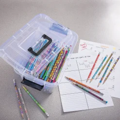 Bulk 240 Pc. Motivational Pencil Assortment With Tub