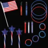 Bulk 198 Pc. Patriotic Glow Family Kit