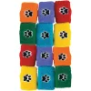 Bulk 48 Pc. Paw Print Wristbands