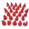 Bulk 144 Pc. Plush Santa Hats