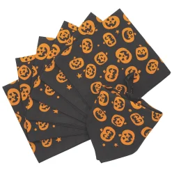 Bulk 50 Pc. Pumpkin Face Bandanas