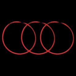 Bulk 50 Pc. Red Glow Necklaces