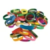 Bulk 100 Pc. Religious Sayings Rubber Bracelets Assortment