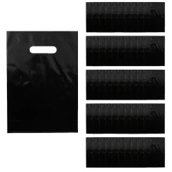 Bulk 50 Pc. Solid Color Plastic Goody Bags