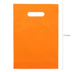 Bulk 50 Pc. Solid Color Plastic Goody Bags
