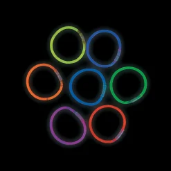 Bulk 100 Pc. Solid Glow Bracelet Assortment