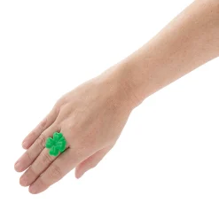 Bulk 144 Pc. St. Patrick's Day Shamrock Rings