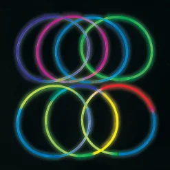 Bulk 100 Pc. Tri-Color & Solid Glow Necklace Assortment