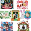 Bulk 84 Pc. Ultimate Holiday Picture Frame Magnet Craft Kit Assortment - Makes 84