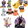 Bulk Halloween Howl-O-Ween Is Purrr-Fect Craft Kit Assortment - Makes 48
