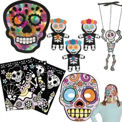 Bulk Makes 60 Day Of The Dead Craft Kit Assortment