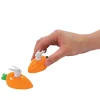 Bunny In Carrot Pull-Back Toys - 12 Pc.